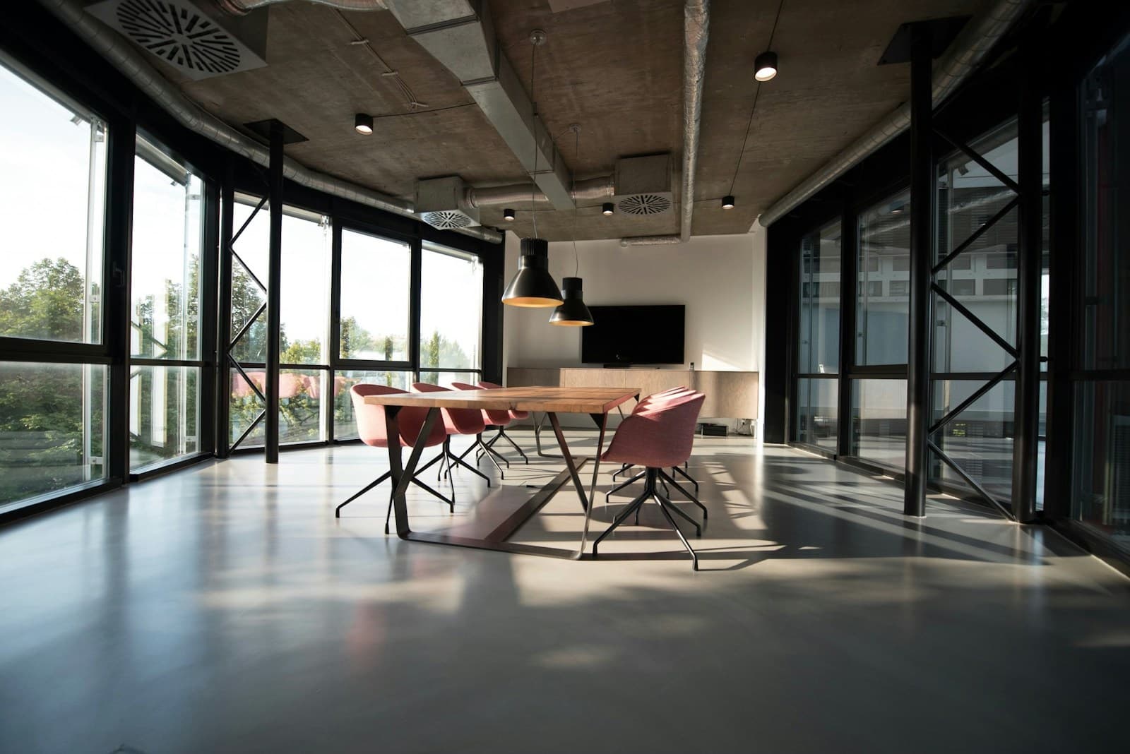 Modern professional office interior